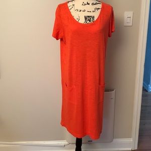 Eileen fisher new hemp organic cotton dress